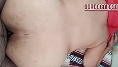 she grabs my fat ass and tits before pounding me anal hard