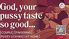 ASMR Pussy Licking Fingering Erotic Roleplay Audio