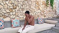 Masseuse Luna Vitaler teases Max Betancur's monster cock at bachelor party