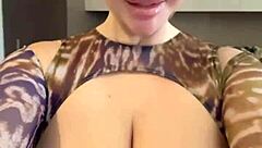 Juicy Natural Tits Dripping Wet From Spilled Water