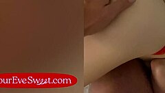 big tits petite eve sweet's tight pussy railed deep by bwc ethan angus in sloppy pov homemade fuck