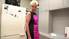 Naked Milf's Intense Handjob Session