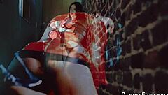 Holy fuck, rail this classy brunette European babe hardcore in lingerie!