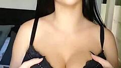 Brunette Fingers Her Dripping Wet Pussy to Orgasm