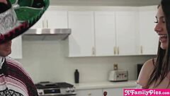 alyx star stuffed by dad and son in huge group