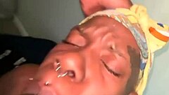 Big Black Cock Slaps Her Face