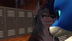 Alpha Wolf Fucks Slutty Gym Girl Hard