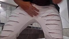 Big Cock Piano Close-Up Gasps Massive Cumshot Explosion