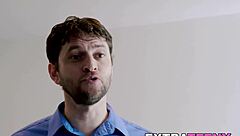 Petite blonde teen craves stepdad's monster cock doggystyle facial!