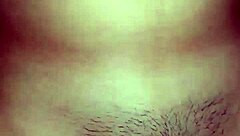 Huge Cumshot Explodes Over Hairy Asian Pussy Belly!