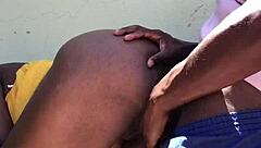 Farm boy first time ebony pussy pounding outdoor cumshot hooker