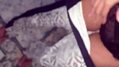 my sexy latina wife fucks pharmacy delivery guy close-up homemade blowjob