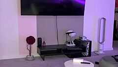 dirty lady spanks huge melons solo toy play!