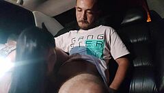 hot wife sucks cuck while huge uber cock rams ass raw