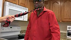 SLUTTY MILF IN LINGERIE FUCKED BY HUGE BLACK COCK!