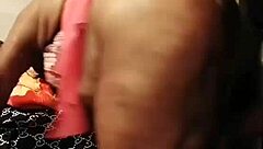 shaved pussy bent over doggystyle in retro homemade monster cock pounding