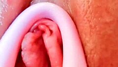 pussy teased by seductive vibrating toys