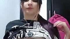 colombian masseuse in lingerie ends up fucking client in real homemade session