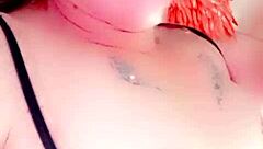 cute black babe babyooweee flaunts her sexy cock-loving body