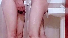 Desi housewife bathroom pussy lick sex with horny indian hubby