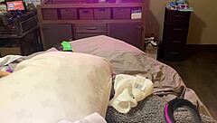 Sexy Petite Lingerie Girl Toys Shaved Pussy Vibrator