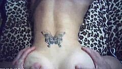 glasses asian blonde blows maxxx loadz backstage