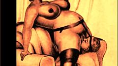 Vintage Erotic Drawings Ignite Intense Passionate Desires