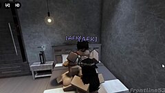 Two Online Sluts Beg for Huge Cock Gangbang in Horny 3some