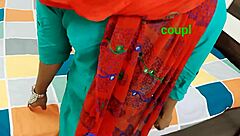 wet indian couple sneaks outdoor doggystyle fucking in fields after seducing lonely girl bent over ass up