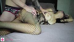 fucking and spanking punished 18 year old in bodystockings garage