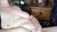 hot milf unleashes big tits in early morning masturbation frenzy