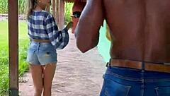 bbc pounds hotwife boss hard on the farm