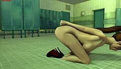 Edwina Fucks Anal Toys to Cum Dripping Footjob Soles Tease