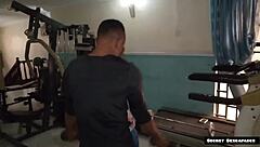 gym instructor ravages big ass mature client's horny pussy with bbc