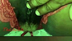 greedy bbw latina asshole winks anal plug closeup