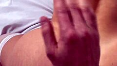 slimthick vic rides hard cock cowgirl deepthroat cum swallow