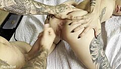 argentinian slut begs for cumshot all over her fat ass