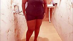 myanmar milf showers her sexy curves