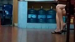 chinese milf slut nearly naked 😈🍑