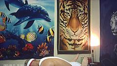 Asian Babe Pounds Italian Machine Pornstar Backstage