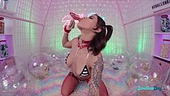 jesse pony deep vr anal bent over choking gagging sloppy deepthroat