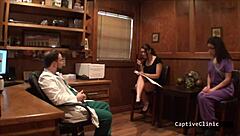 hey nurse kitty catherine why handcuff me now spread those big tits?