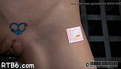 bound couple's rough domination leads to explosive pussy orgasms