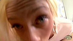 sensual kisses explode into blonde's fingered anal frenzy