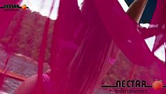 big bambu demolishes katharine madrid's brazilian ass on pool table