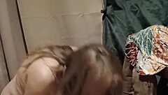 slave worships seductive french dominatrix in total submission