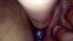 wife pleasures herself intensely leading to massive squirting