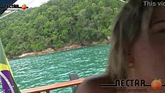 big bambu demolishes katharine madrid's brazilian ass on pool table