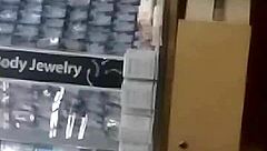 hot young 18+ booty shakes seductively in candid hidden cam shots!