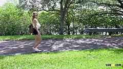 jenni noble's monster tits earn cash pounding in the van